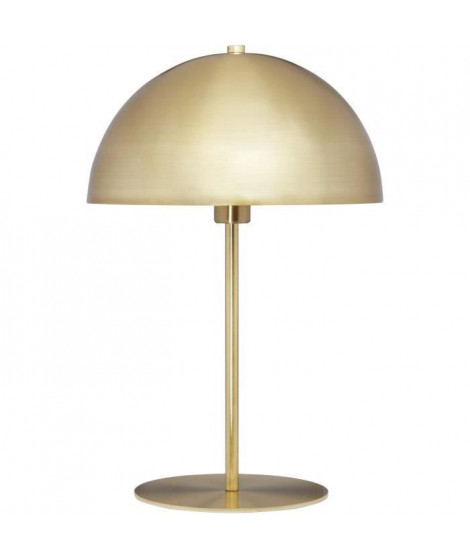 INTERNATIONAL DESIGN Lampe champignon en métal - 25x25x33 cm - Doré