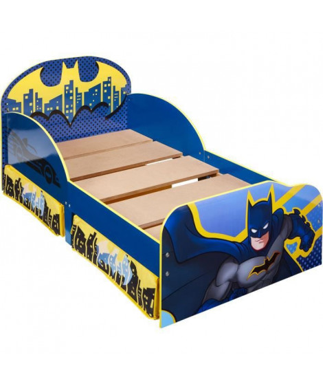 BATMAN Lit pour enfants avec espace de rangement sous le lit