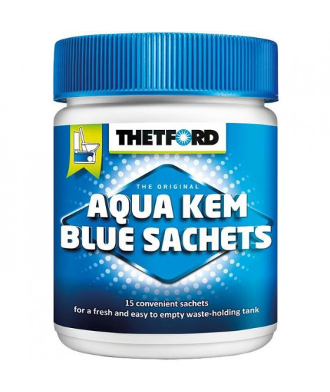 Aqua kem bleu - 15 sachets