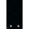 ELECTROLUX LIT30210C - Table de cuisson induction 2 foyers - 3200W - L29 x P52cm - installation facile Optifix - Noir