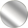 Miroir extra plat rond - 55 cm - M6 - Doré - CMP