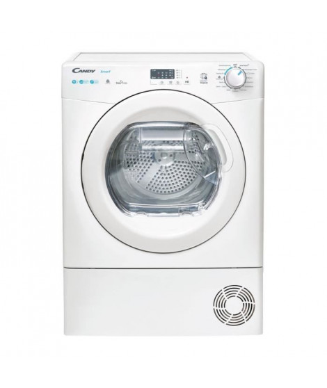 Seche-linge pompe a chaleur CANDY CSE H9A1LE-47 Smart - 9 kg - Classe A+ - Connecté - Blanc