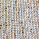 INDIRA Tapis de salon ou chambre - Jute et coton - 120x170 cm - Naturel