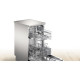 Lave-vaisselle pose libre BOSCH SRS2HKI59E Série 2 - 9 couverts - Moteur induction - L45cm - 46 dB - Inox