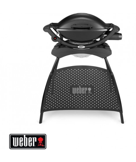 WEBER - Barbecue a gaz - Q 2000 stand black - 9 couverts - Noir