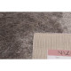 Tapis shaggy doux Cosy 902 uni - Gris - 100% polyester - 80 x 150 cm - Intérieur - NAZAR