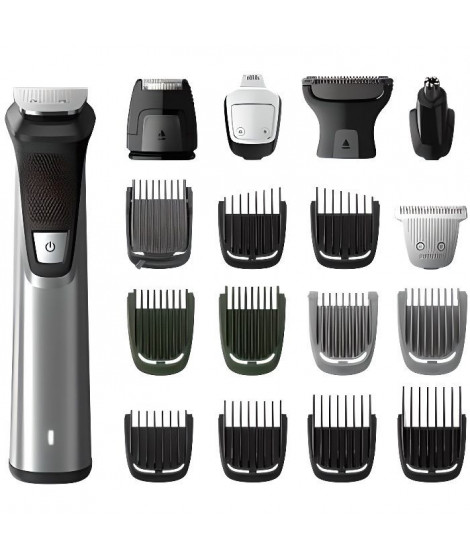 PHILIPS MG7770 Tondeuse Cheveux et Barbe - Multi-styles - Série 7000 - 18 en 1