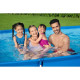 BESTWAY - Piscine Hors-sol Tubulaire pour Enfants - Deluxe Splash Frame Pool - 300x201x66 cm - Filtre a Cartouche de 1.249 l/h