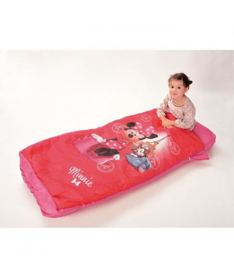 Fun House Disney Minnie lit avec matelas gonflable et duvet pour enfant