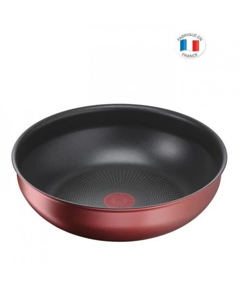 TEFAL L3987702 INGENIO DAILY CHEF Wok 26 cm antiadhésive, tous feux dont induction