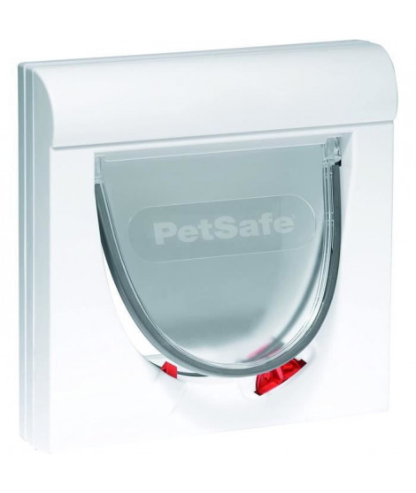 PetSafe - Chatiere Magnétique pour Chat Classique Staywell - Verrouillage 4 positions avec Tunnel d'extension Fixe, Résistant…