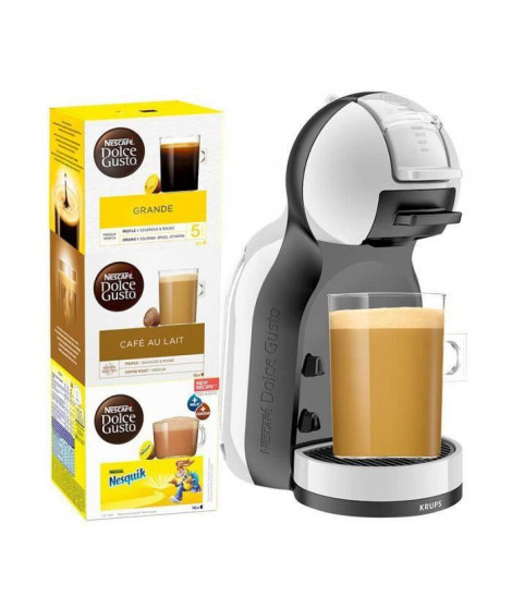 KRUPS Nescafé Dolce Gusto YY4880FD Machine a café capsule, Cafetiere Expresso, 15 bars, Multi boissons, Qualité professionnelle