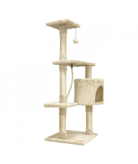 Arbre a chat PALOMA - 40x40x114cm - Beige