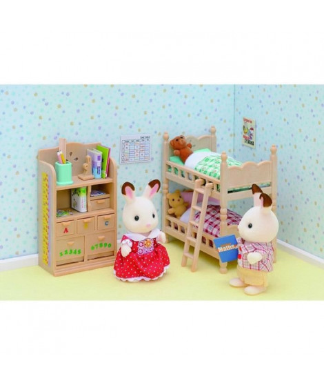 SYLVANIAN FAMILIES - 4254 - Le mobilier chambre enfants - Le village