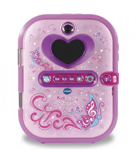 VTECH - Kidisecrets Selfie Music Rose - Agenda Electronique Musical