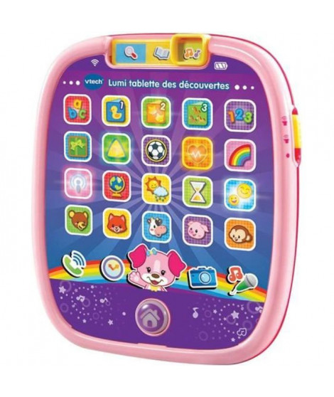 VTECH BABY - Lumi Tablette des Découvertes - Tablette Enfant Rose