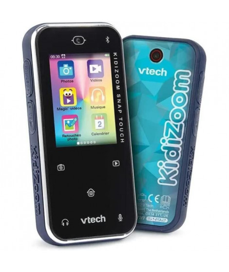 VTECH - Kidizoom Snap Touch Bleu - Appareil Photo Enfant