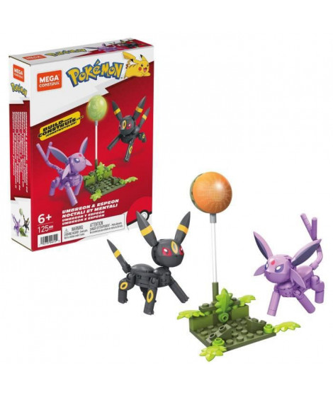 Mega Construx - Pokémon - Noctali & Mentali - jouet de construction - 7 ans et +
