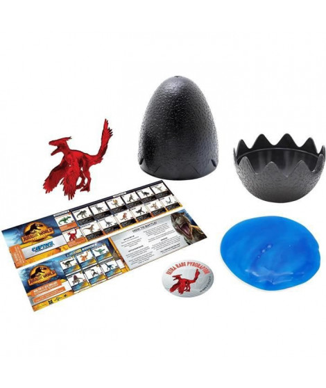 SILVERLIT JURASSIC WORLD DOMINION - oeuf de dinosaure Edition a collectionner - Taille 7,5 cm