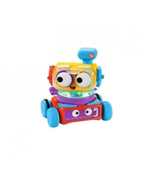 Fisher-Price - Jo le Robot 4 en 1 - Eveil 1er âge - Des 6 mois