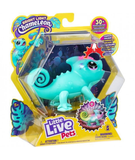 Little Live Pets  Le caméléon lumineux : Sunny