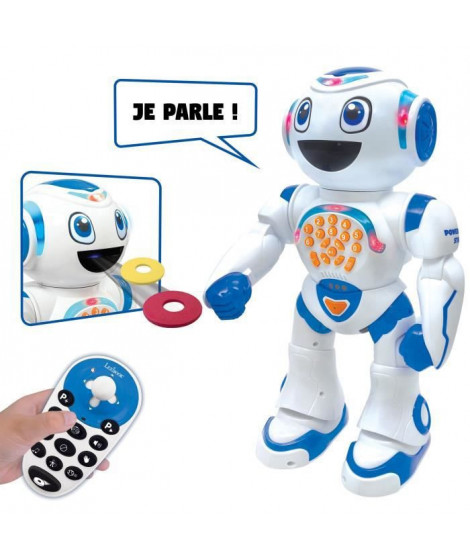 POWERMAN STAR - Robot Interactif pour Jouer et Apprendre avec contrôle gestuel et télécommande - LEXIBOOK