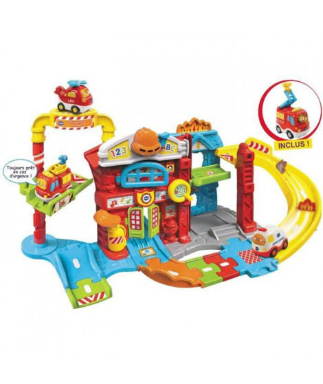 VTECH - Tut Tut Bolides - Maxi Caserne De Pompiers (+ Louis, Sos Incendie)