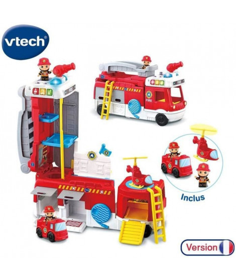 VTECH - Tut Tut Copains - Super Camion Caserne de Pompiers