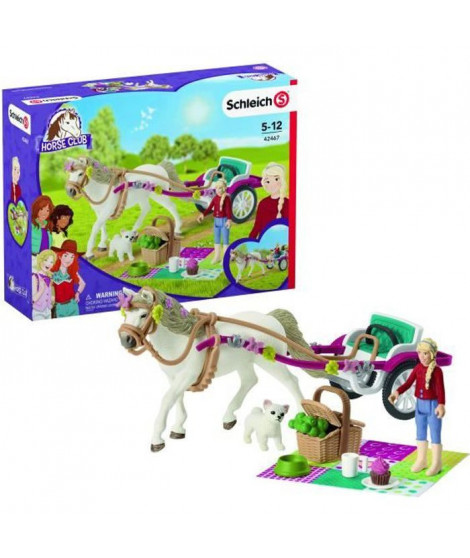 SCHLEICH - Caleche pour le spectacle équestre - 42467 - Gamme Horse Club