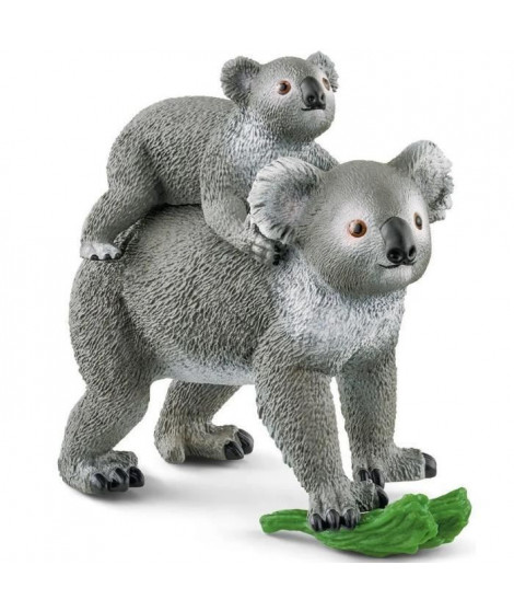 Maman et Bébé Koala - SCHLEICH - 42566 - A partir de 3 ans