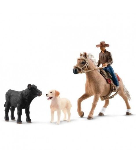 SCHLEICH - Aventures d'équitation Western - 42578 - Gamme Farm World