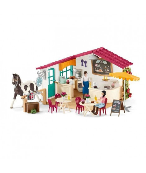 SCHLEICH - Café des cavaliers - 42592 - Gamme Horse Club