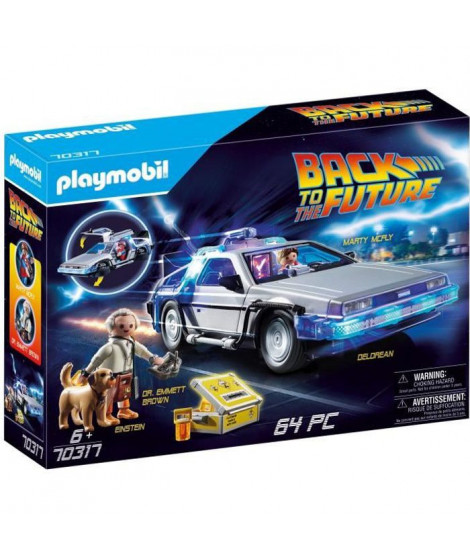 PLAYMOBIL - 70317 - Retour vers le Futur - DeLorean