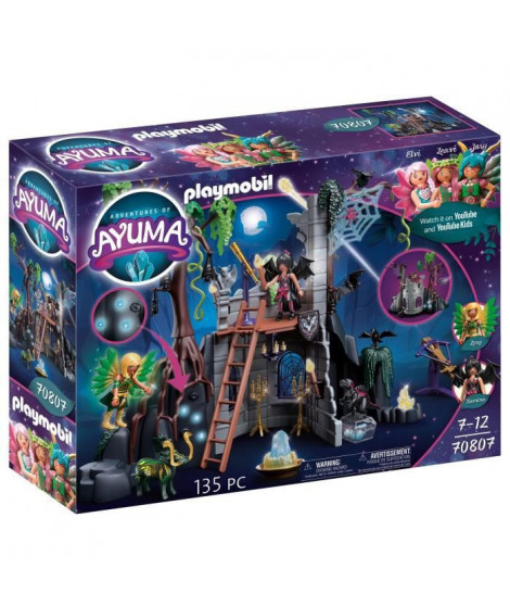 PLAYMOBIL - 70807 - AYUMA - Ruine des Bat Fairies