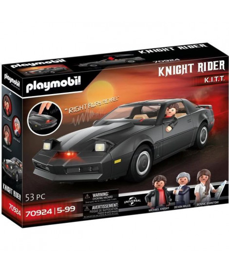 PLAYMOBIL - 70924 - Knight Rider K.I.T.T. - K 2000