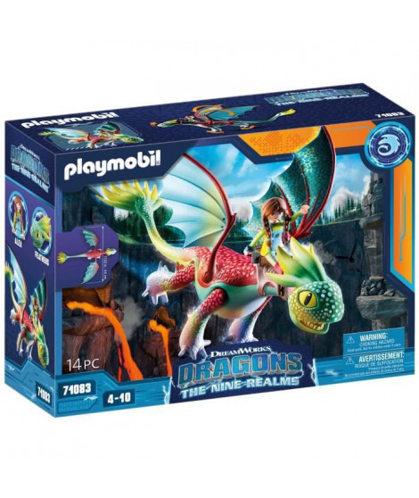 PLAYMOBIL - 71083 - Dragons Nine Realms: Feathers & Alex