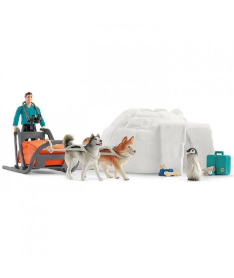 SCHLEICH - Expédition en Antarctique - 42624 - Gamme Wild Life