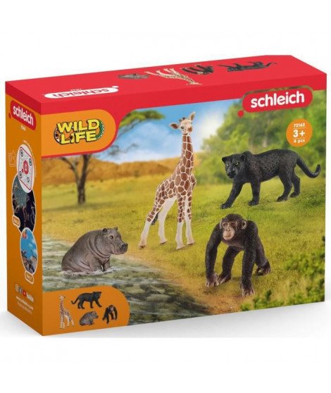 SCHLEICH - Kit de base Wild Life - 72162 - Gamme Wild Life