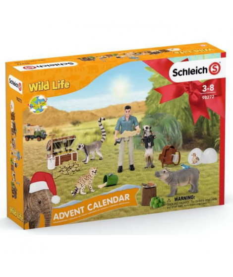 SCHLEICH - Calendrier de l'Avent Wild Life 2022