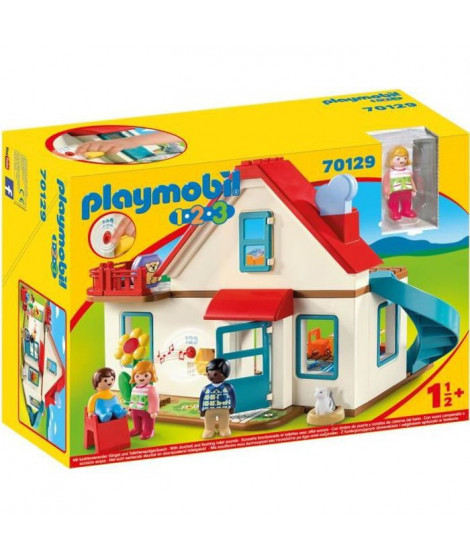 PLAYMOBIL - 70129 - PLAYMOBIL 1.2.3 - Maison familiale