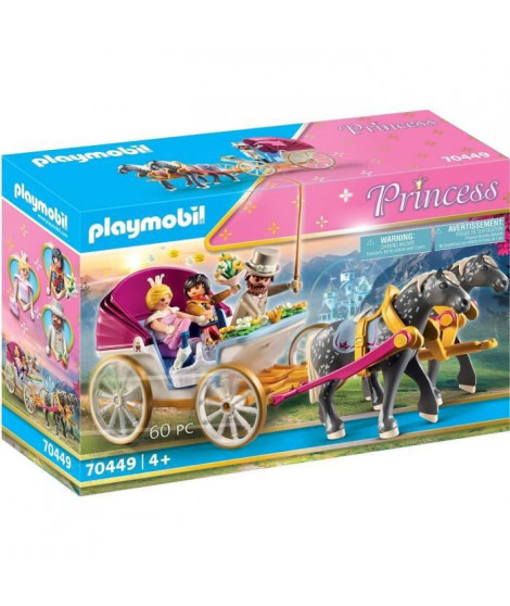 PLAYMOBIL - 70449 - Caleche et couple royal