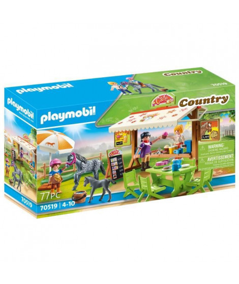 PLAYMOBIL - 70519 - Café du poney club