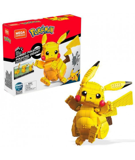 Mega Construx - Pokémon - Pikachu Géant - jouet de construction - 8 ans et +