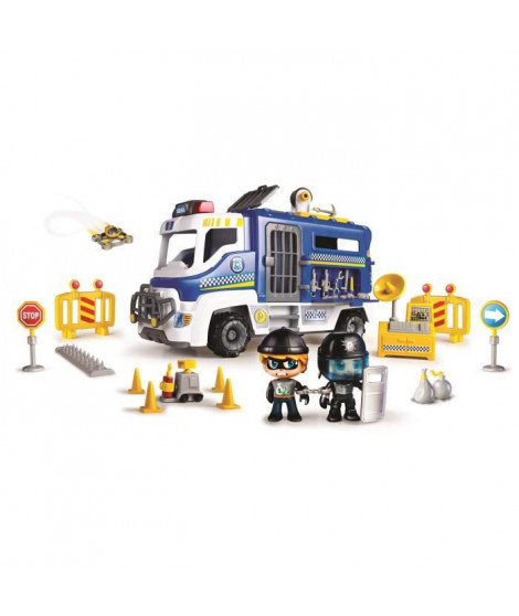 Pinypon Action - Le fourgon de police - 2 figurines incluses