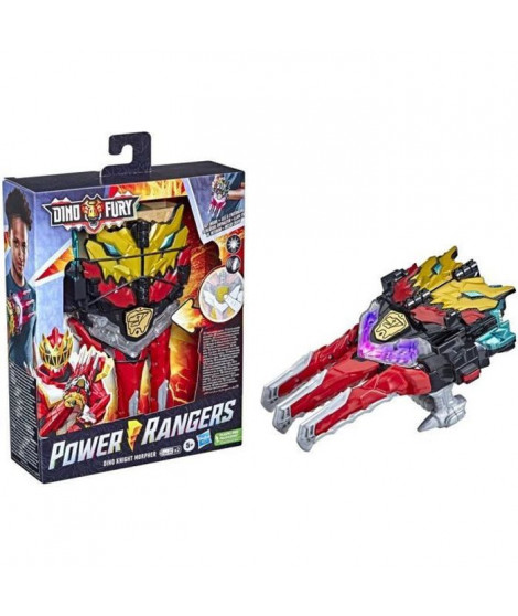 POWER RANGERS - Dino Knight Morpher - jouet électronique, sons et lumieres, inclut clé Dino Knight, inspiré de la série télé