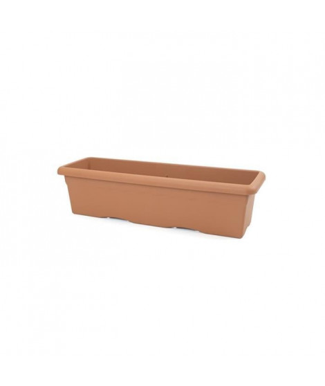 PLASTIKEN Jardiniere rectangulaire Ø 80 X 33 cm - Terracotta