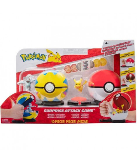 BANDAI POKEMON Poké Ball Attaque Surprise