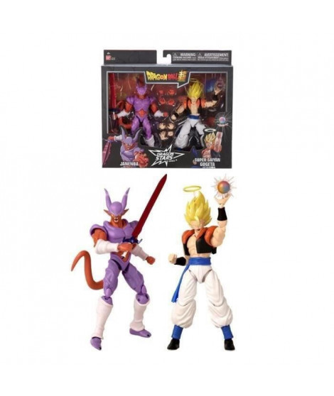 Figurine Dragon Stars BANDAI - Dragon Ball Super - 17cm - Battle Pack - Super Saiyan Gogeta vs Janenba - 37167