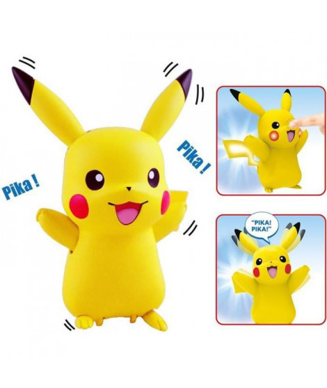 POKEMON - My Partner Pikachu - Jeu Interactif - 10 cm