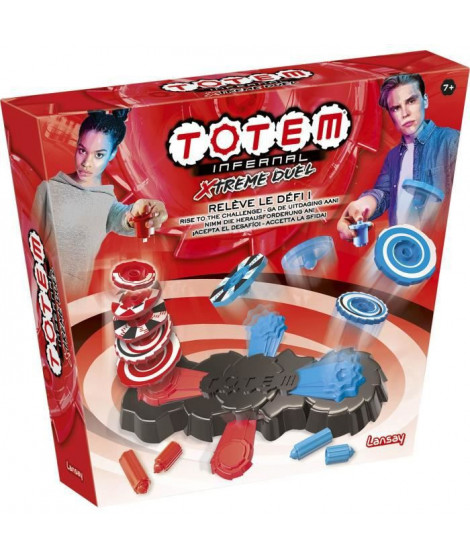 LANSAY - TOTEM INFERNAL - Xtreme Duel - Jeu d'action - 2 joueurs - Des 7 ans